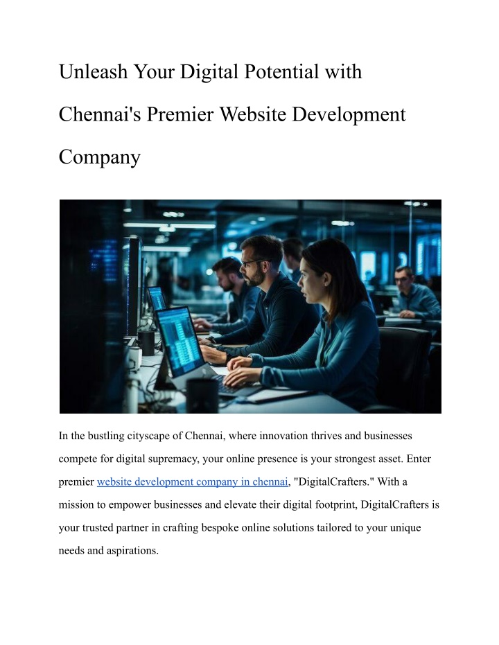 unleash your digital potential with n.w