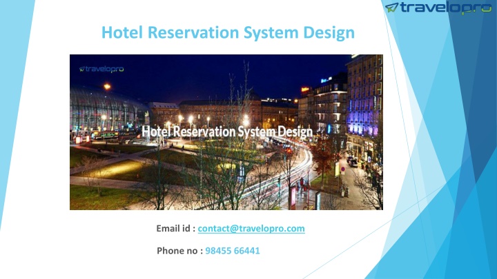 hotel reservation system design n.w