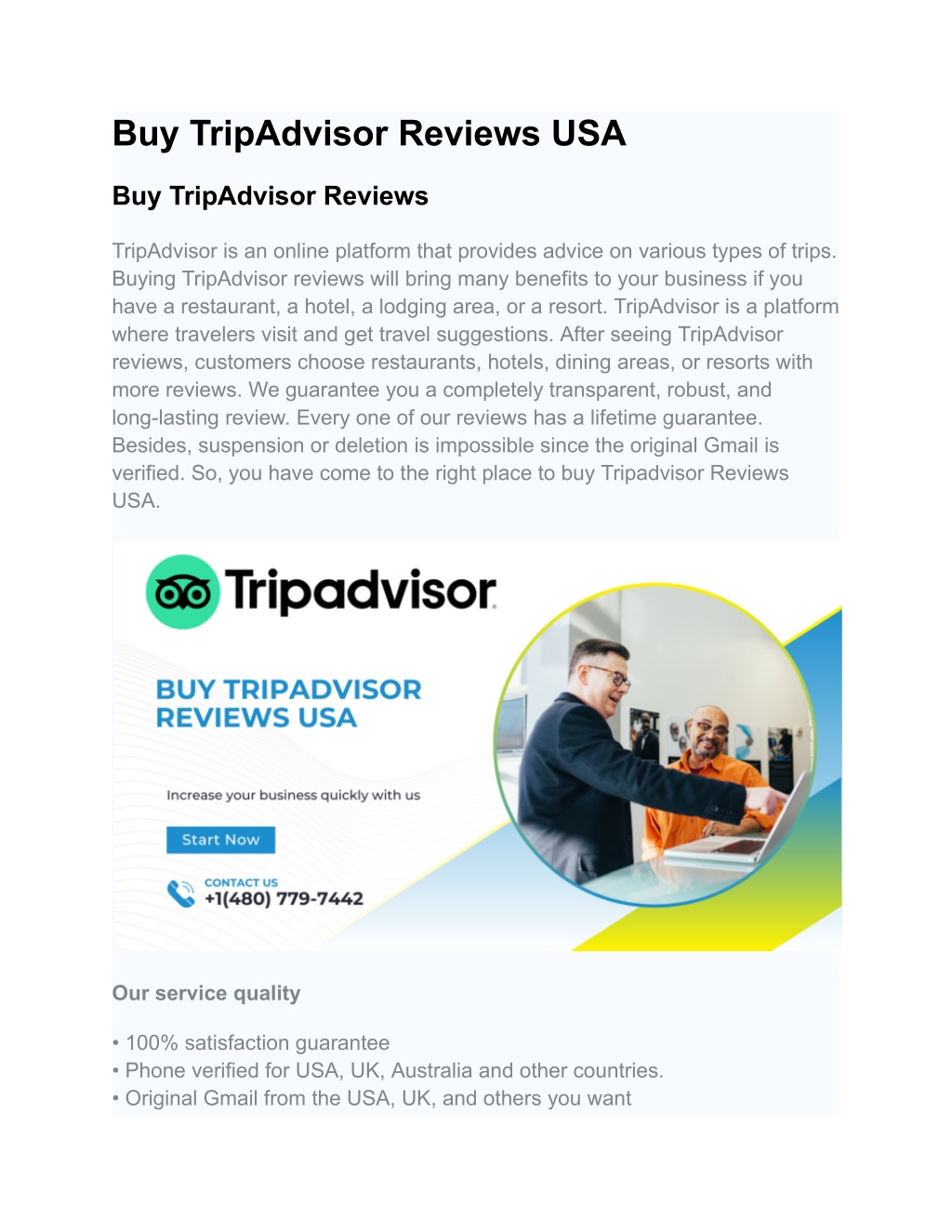 buy tripadvisor reviews usa l.w