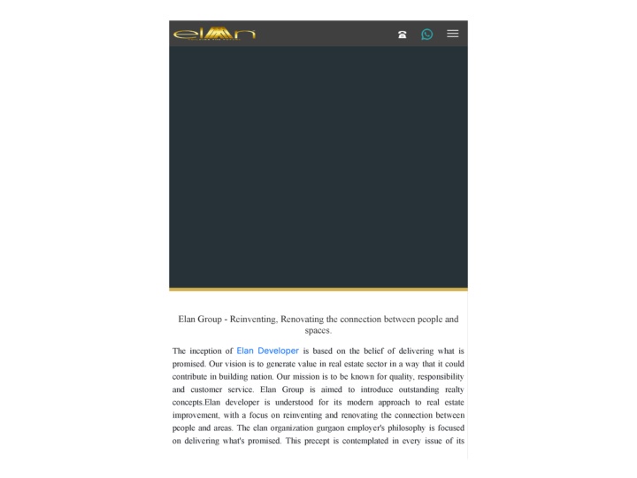 Elan Developer|Elan Group|-Transforming Gurgaon With Remarkable Projects