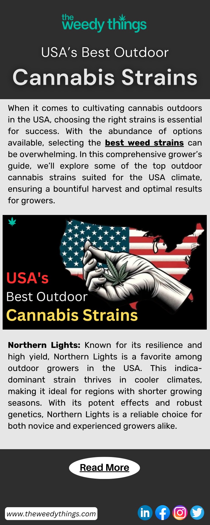 when it comes to cultivating cannabis outdoors n.w
