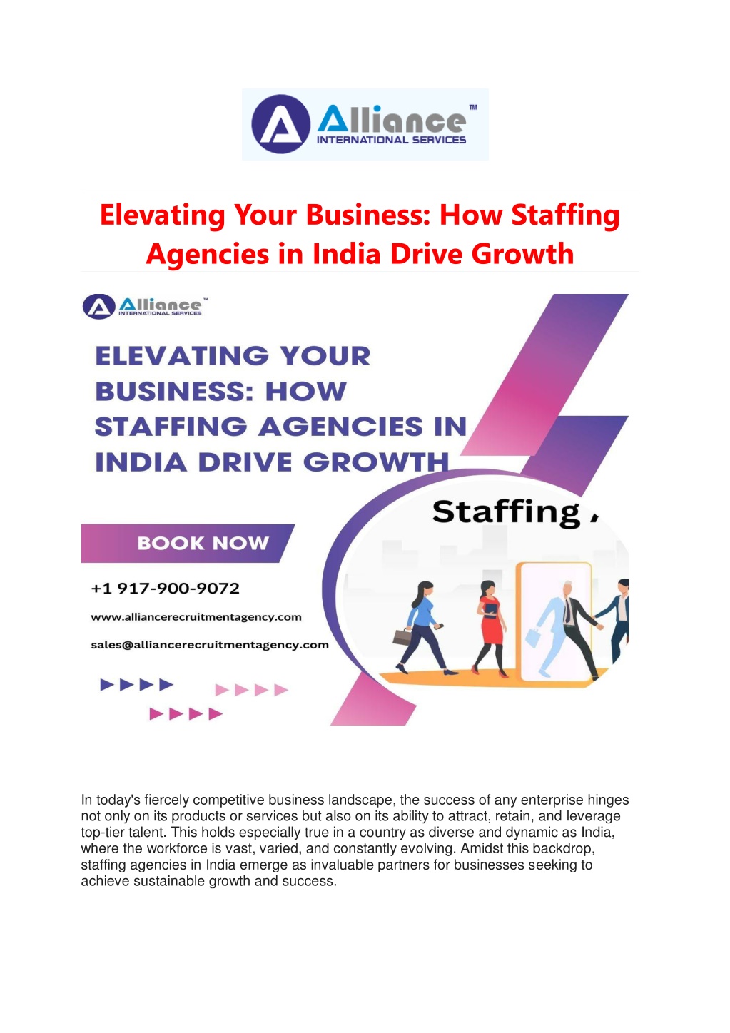 elevating your business how staffing agencies l.w
