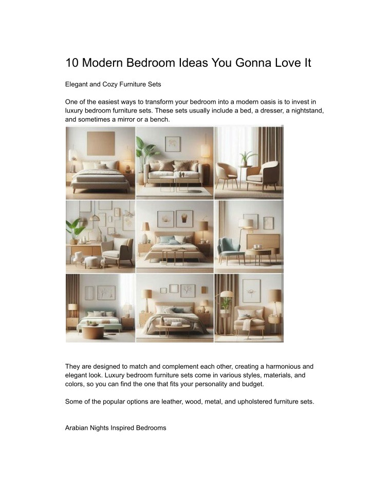10 modern bedroom ideas you gonna love it elegant n.w