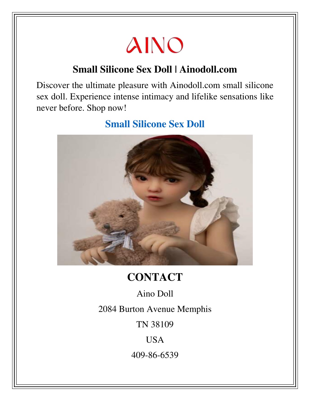 small silicone sex doll ainodoll com l.w