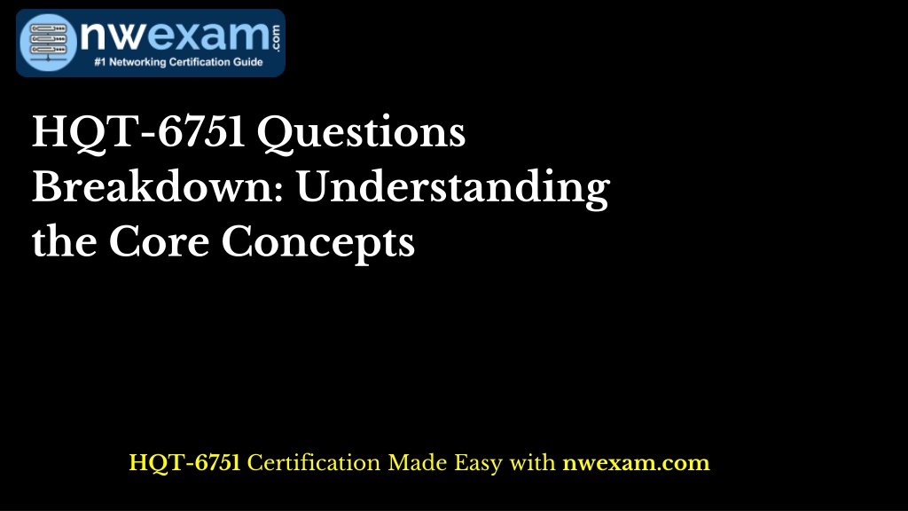 hqt 6751 questions breakdown understanding l.w