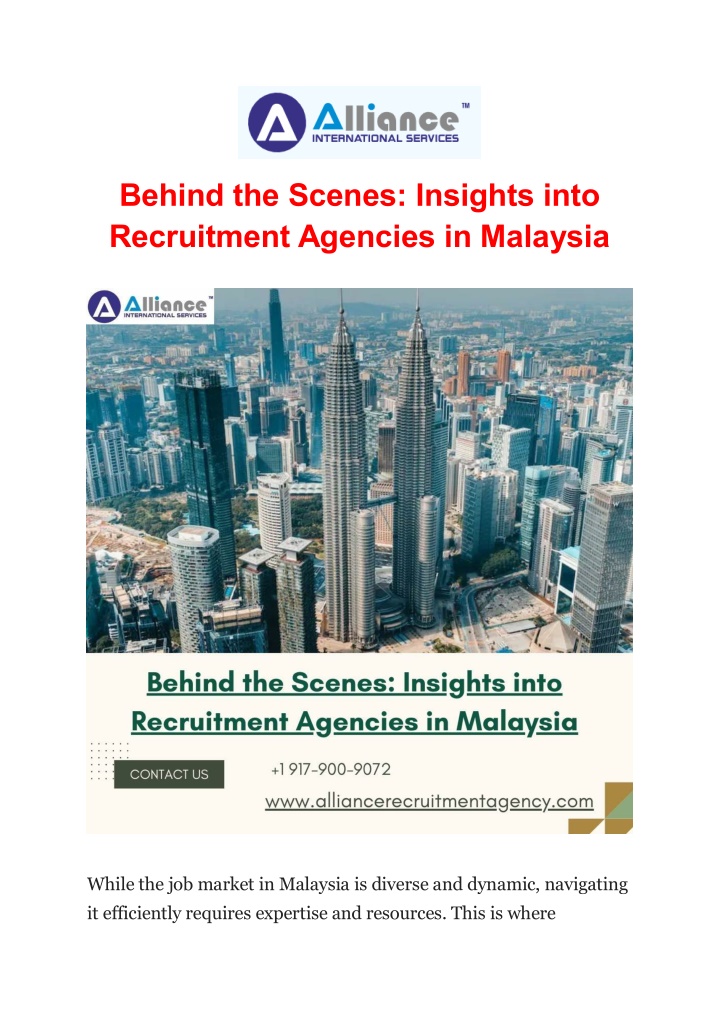 behind the scenes insights into recruitment n.w