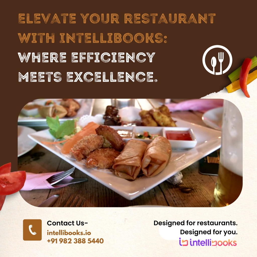 elevate your restaurant with intellibooks l.w