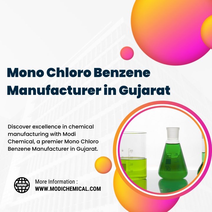 mono chloro benzene manufacturer in gujarat n.w