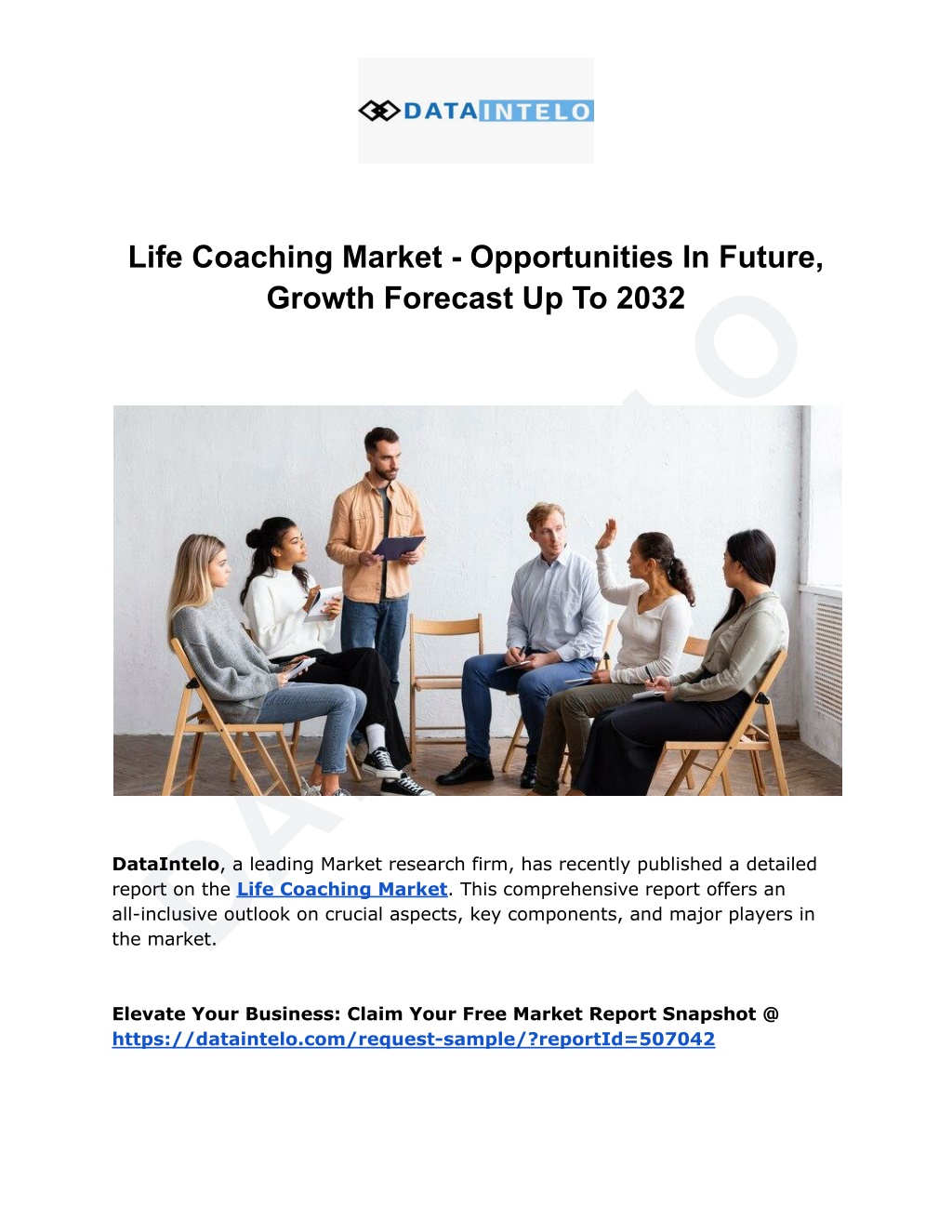 life coaching market opportunities in future l.w