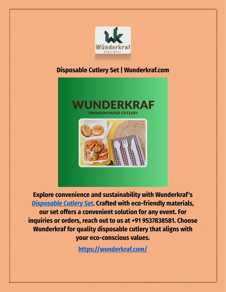 disposable cutlery set wunderkraf com n.w