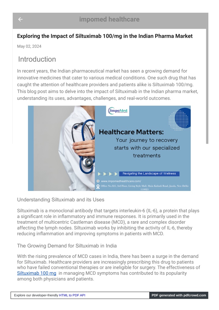 impomed healthcare n.w