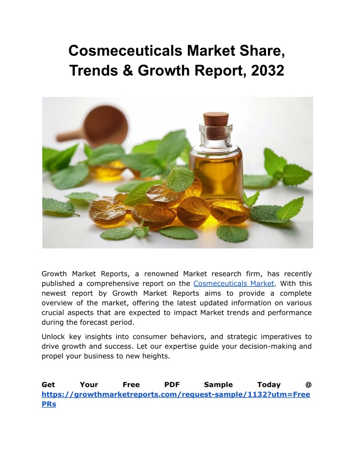 cosmeceuticals market share trends growth report n.w