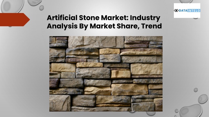 artificial stone market industry analysis n.w