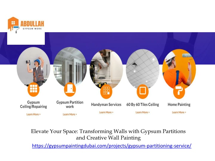 Elevate Your Space Transforming Walls with Gypsum Partitions and Creative Wall Painting