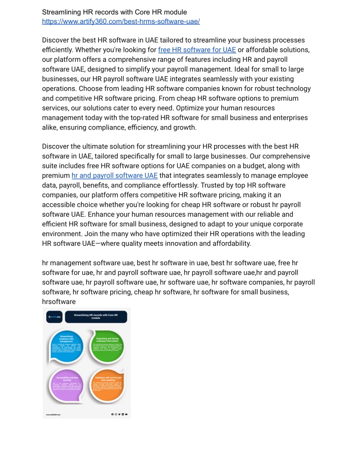 streamlining hr records with core hr module https n.w