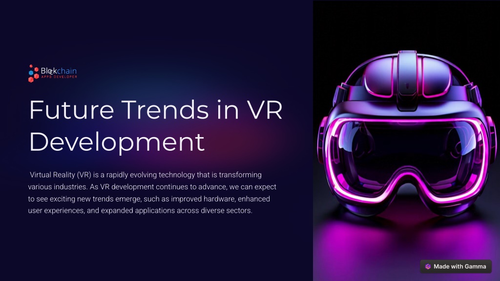 future trends in vr development l.w