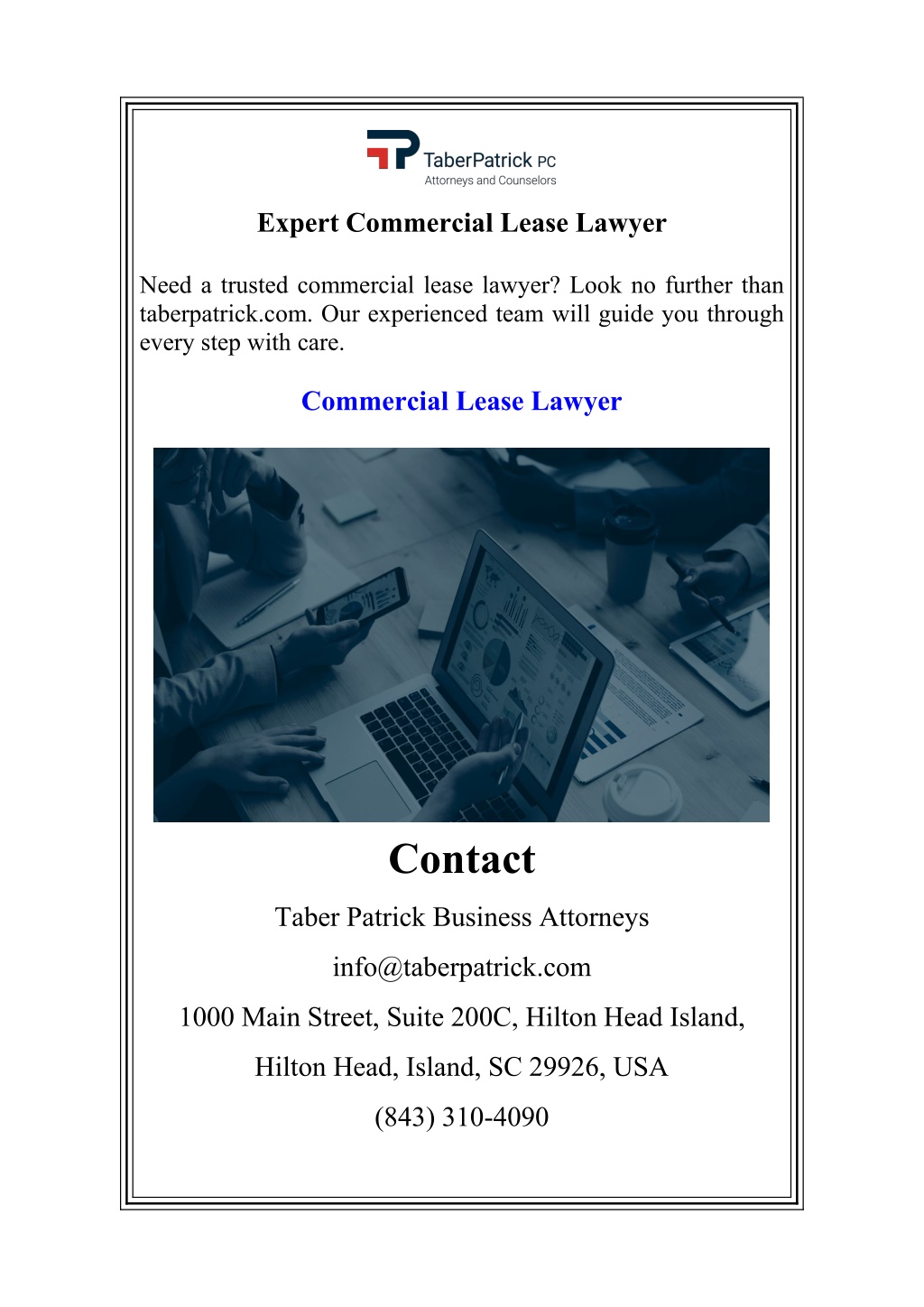 expert commercial lease lawyer l.w