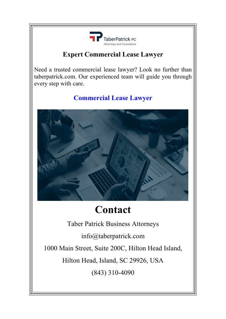 expert commercial lease lawyer n.w