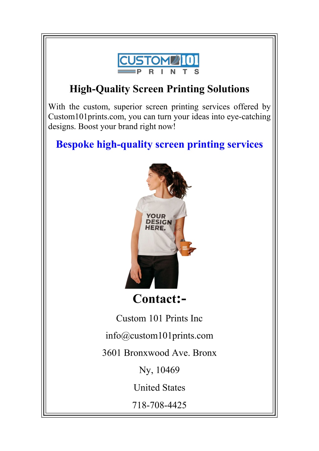 high quality screen printing solutions l.w