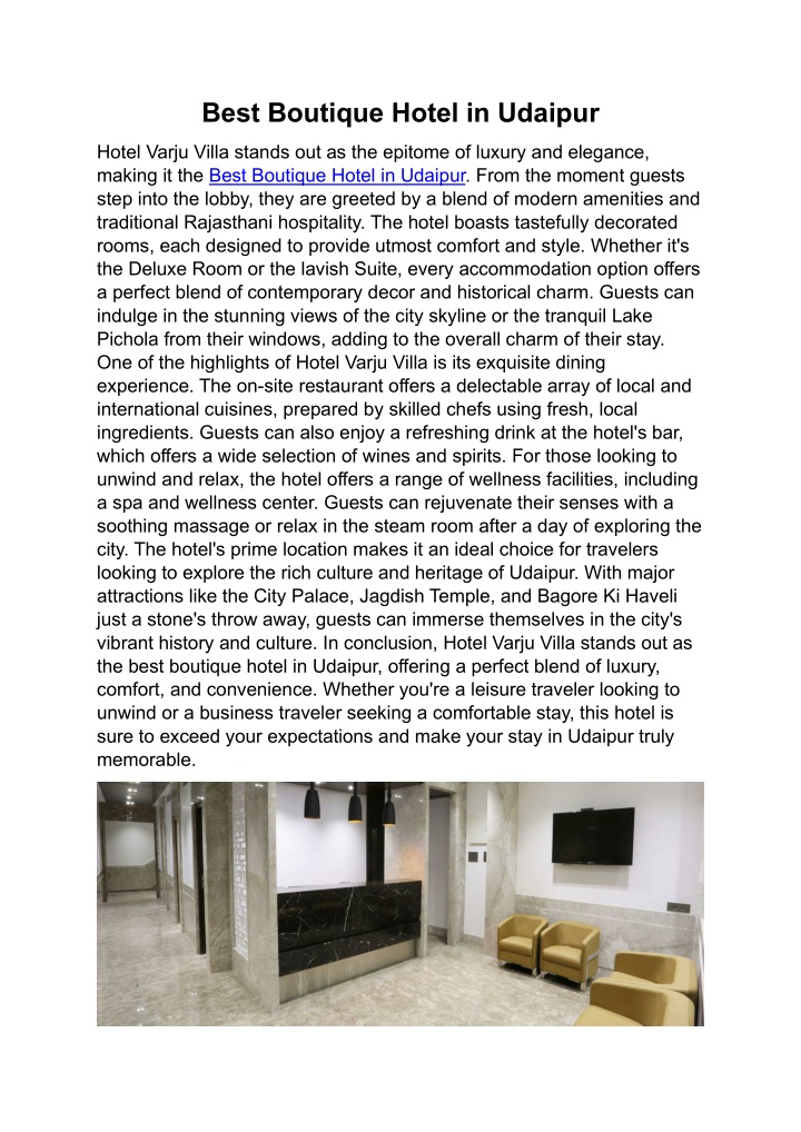 best boutique hotel in udaipur n.w