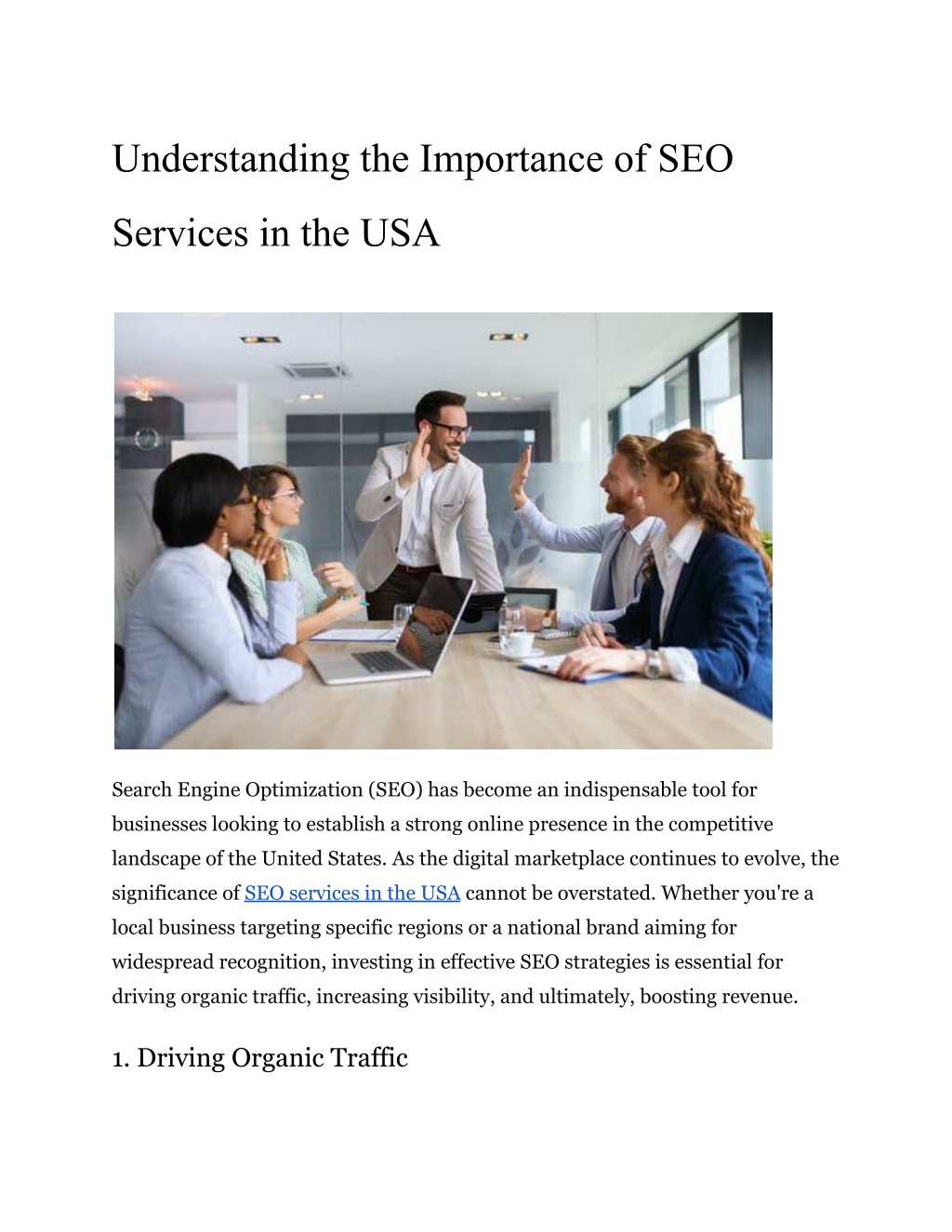 understanding the importance of seo l.w