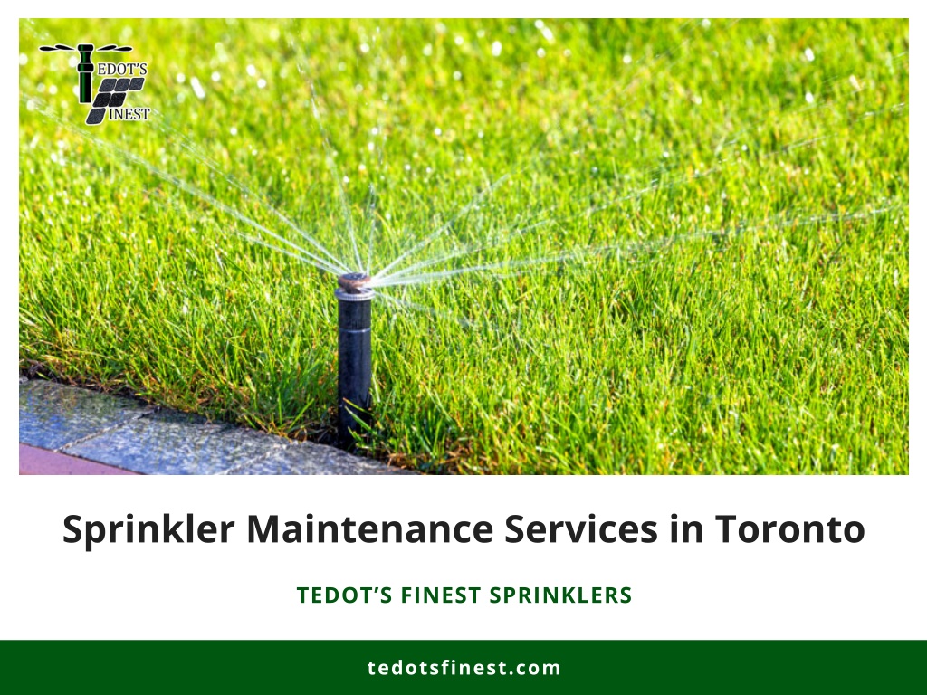 sprinkler maintenance services in toronto l.w