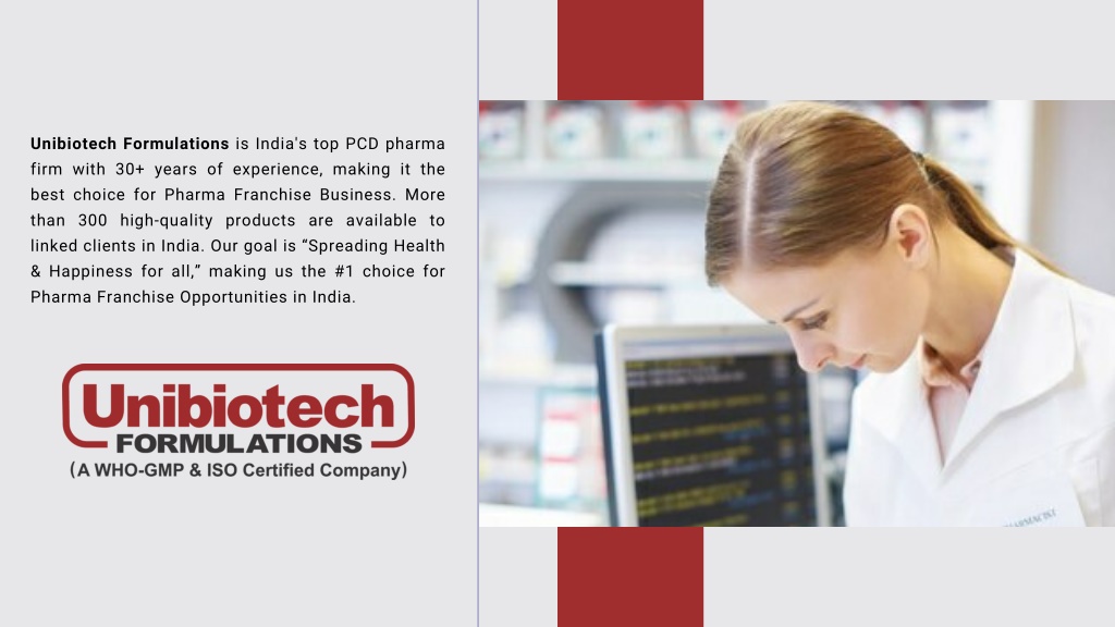 unibiotech formulations is india s top pcd pharma l.w