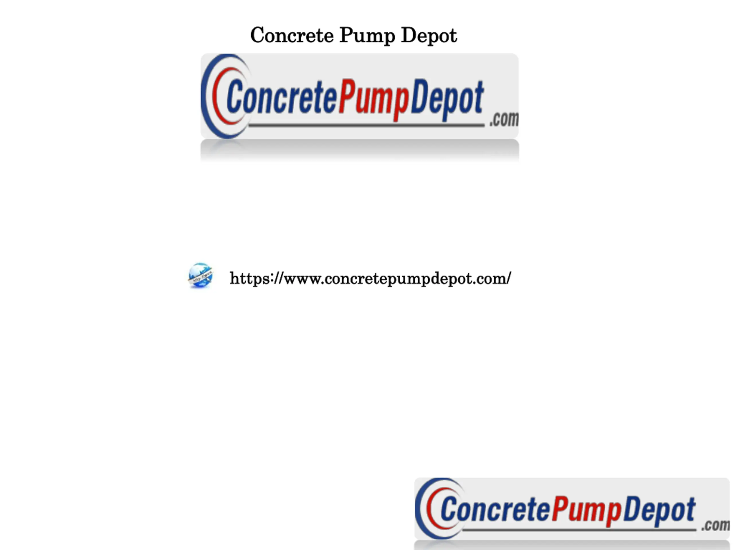 Concord Concrete Pumps, concretepumpdepot.com