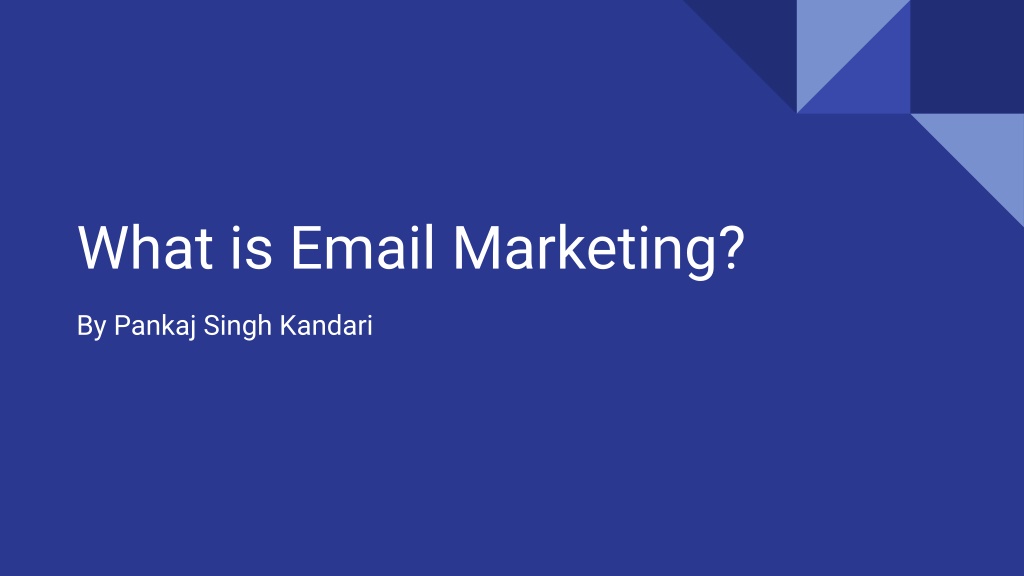 what is email marketing l.w