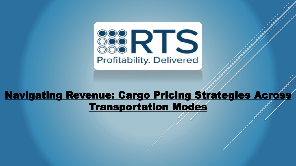 navigating revenue cargo pricing strategies l.w