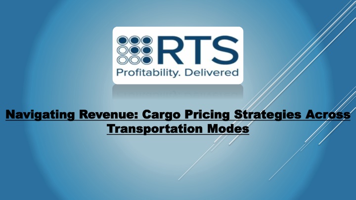 navigating revenue cargo pricing strategies n.w