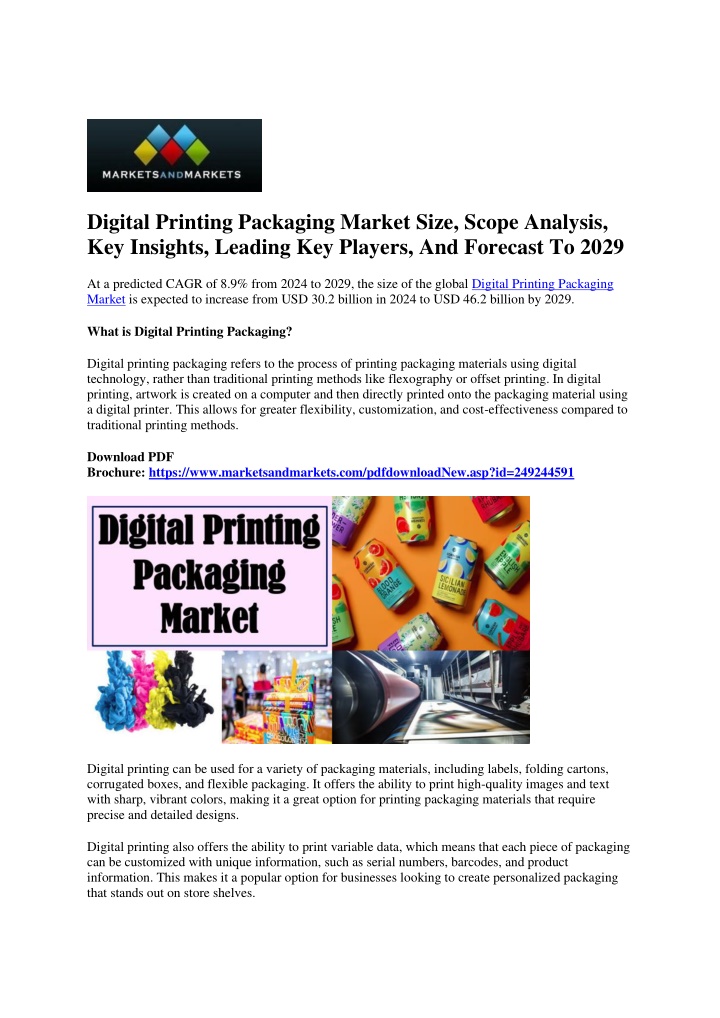digital printing packaging market size scope n.w