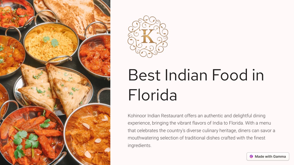 best indian food in florida l.w