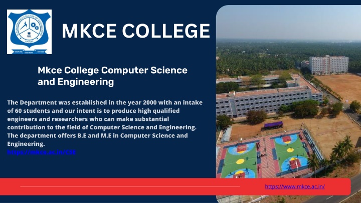 Mkce College Computer Science and Engineering