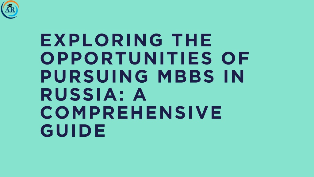 exploring the opportunities of pursuing mbbs l.w