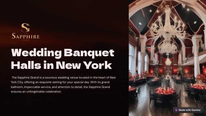 wedding banquet halls in new york n.w