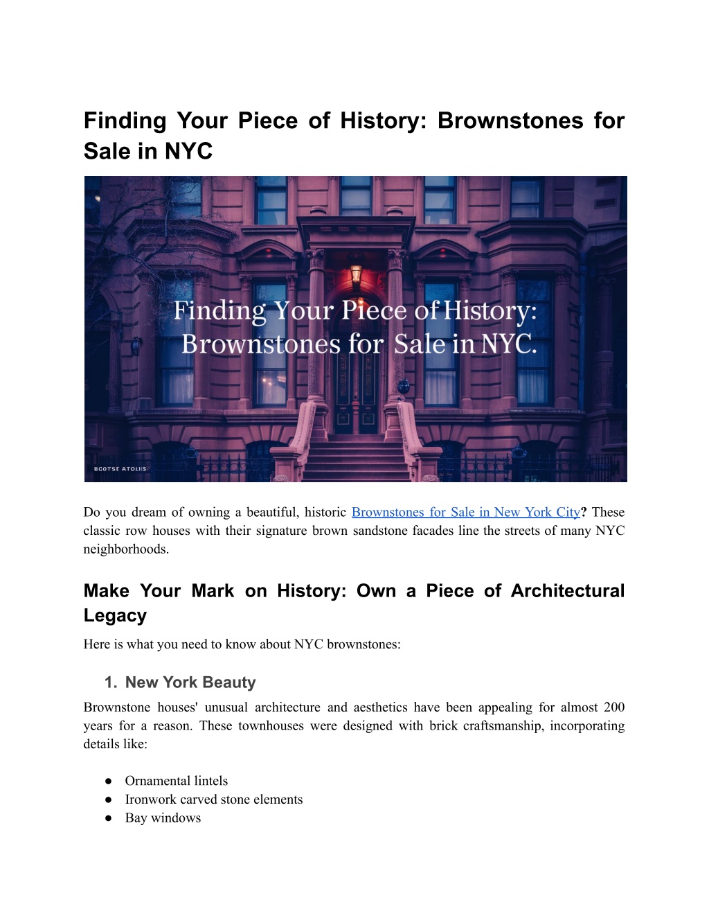 finding your piece of history brownstones l.w