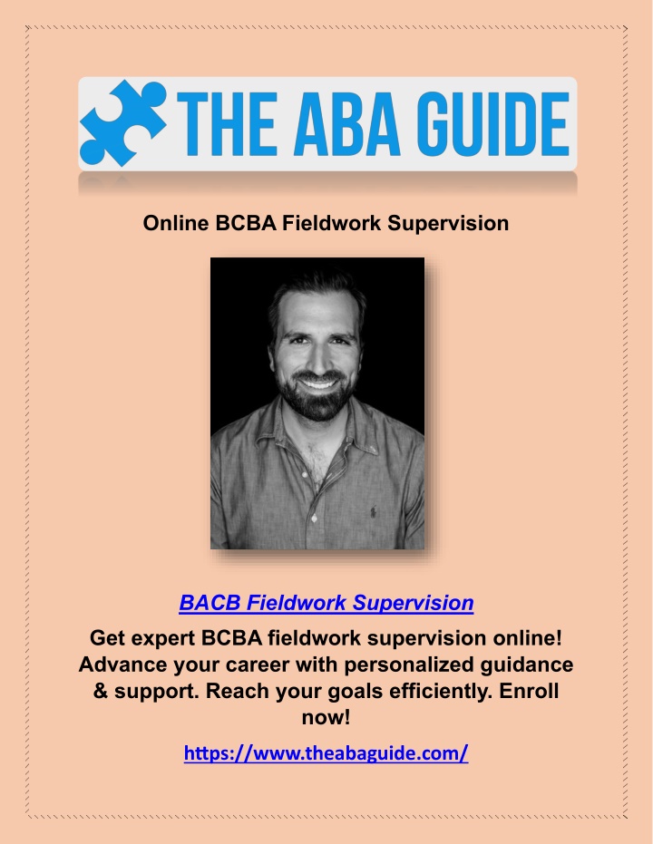 online bcba fieldwork supervision n.w