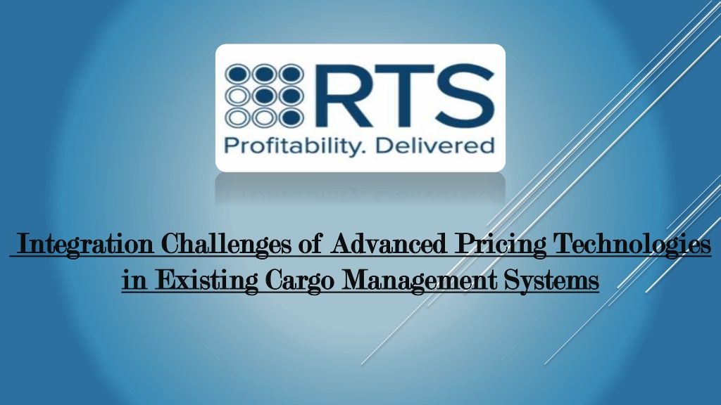 integration challenges of advanced pricing l.w