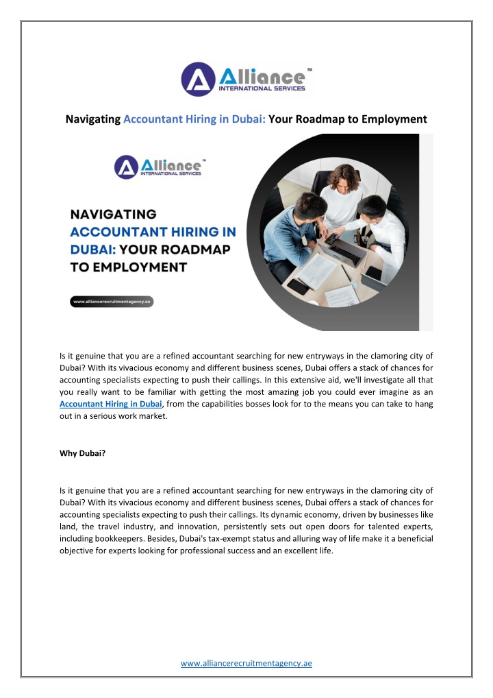 navigating accountant hiring in dubai your n.w