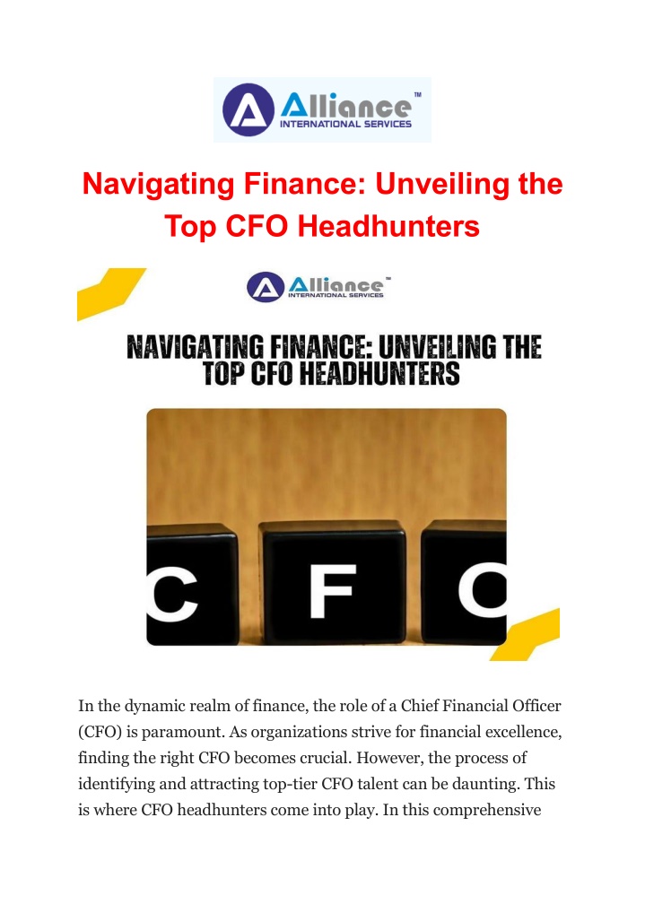 navigating finance unveiling n.w