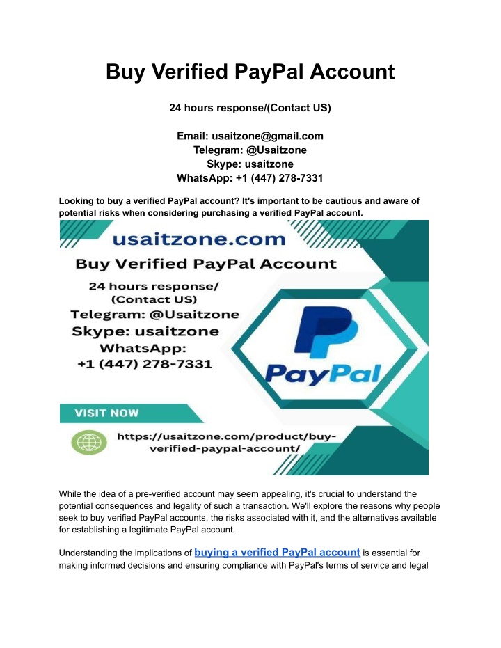buy verified paypal account n.w
