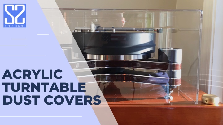 acrylic turntable dust covers n.w