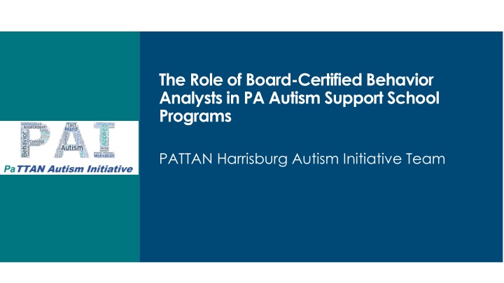 The Role of Board-Certified Behavior Analysts in Supporting Students with Autism in PA School Programs