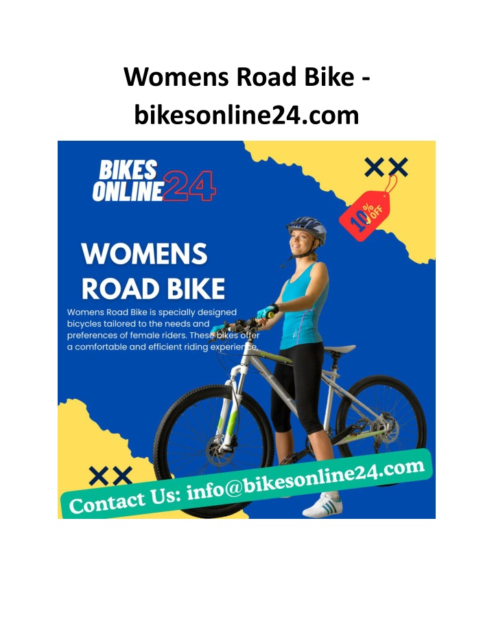 womens road bike bikesonline24 com n.w
