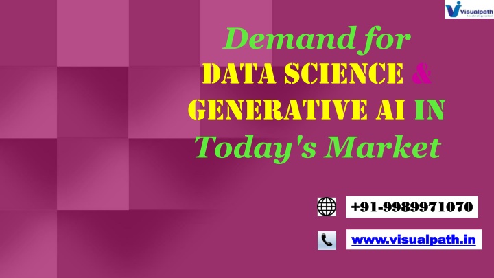 Generative AI Online Training Courses  |  Generative AI (GenAI) Courses Online
