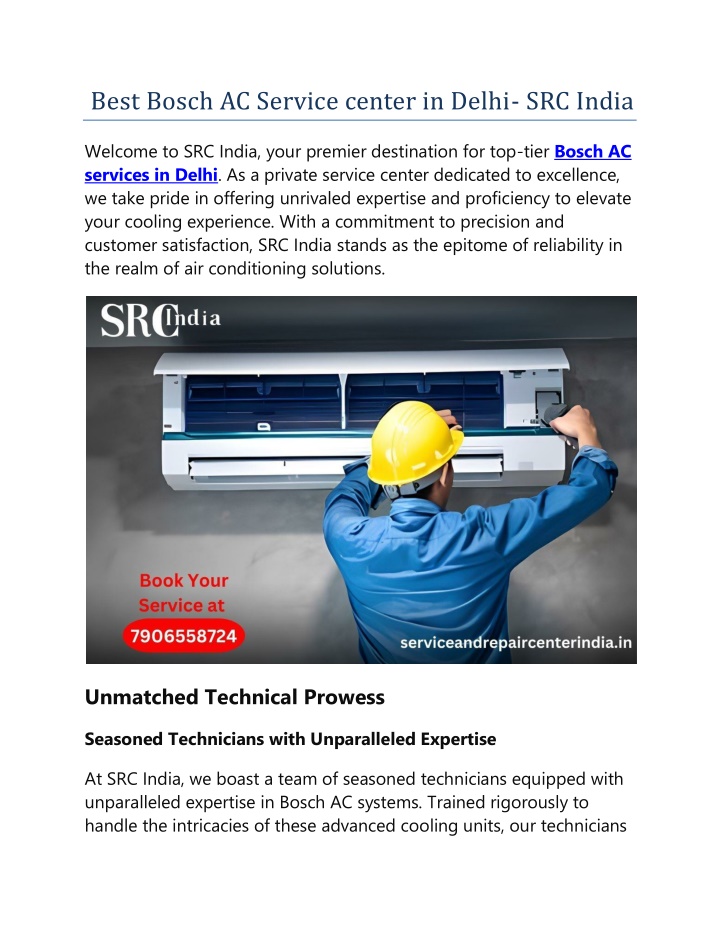 best bosch ac service center in delhi src india n.w