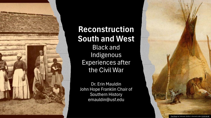 Post-Civil War Experiences in the South and West