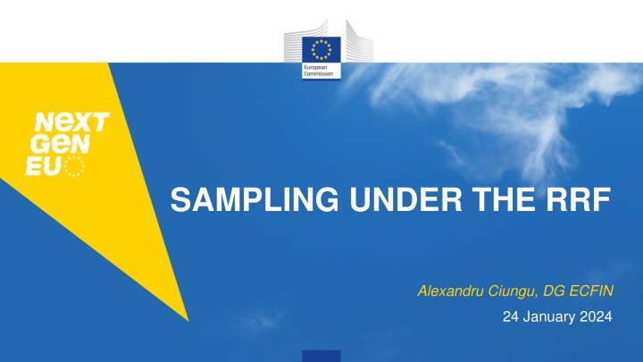 Sampling Under the RRF - General Principles and Methods