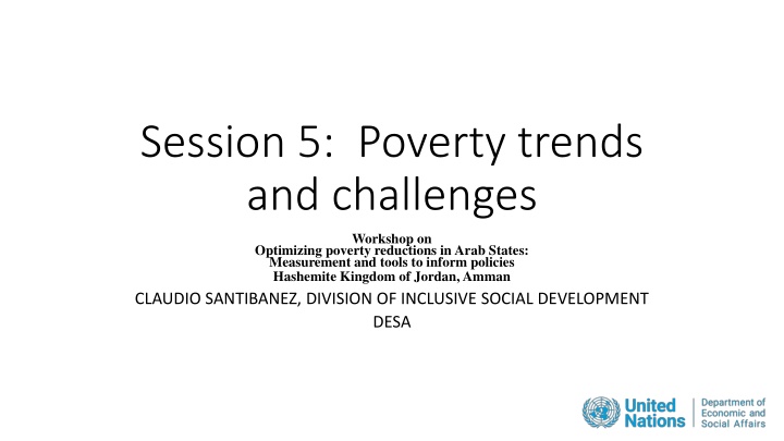 Challenges and Trends in Poverty Reduction Efforts